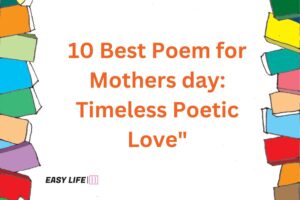 Poem for mothers day
