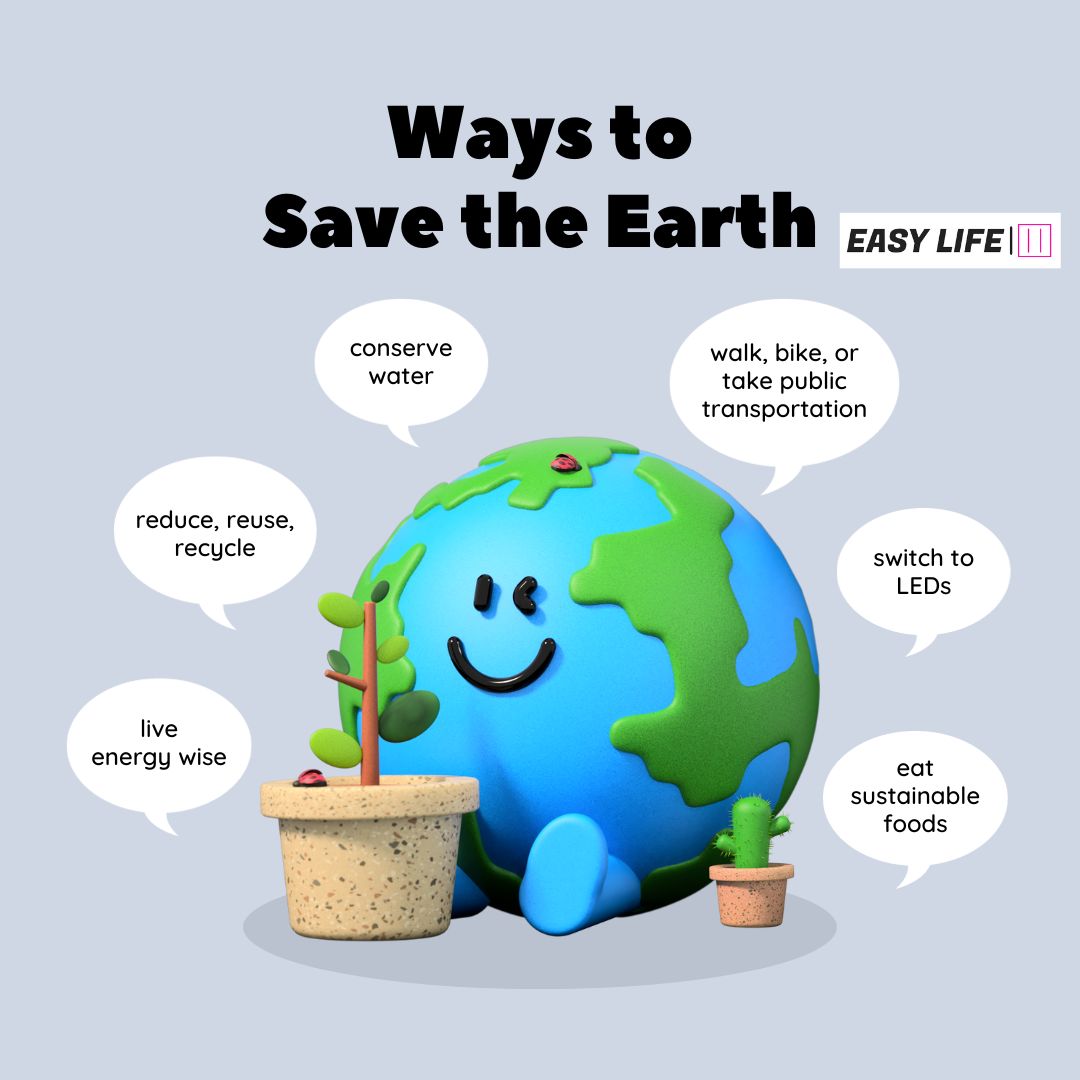 way to save earth 