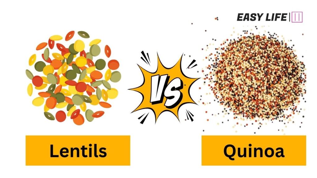 Lentils vs. Quinoa