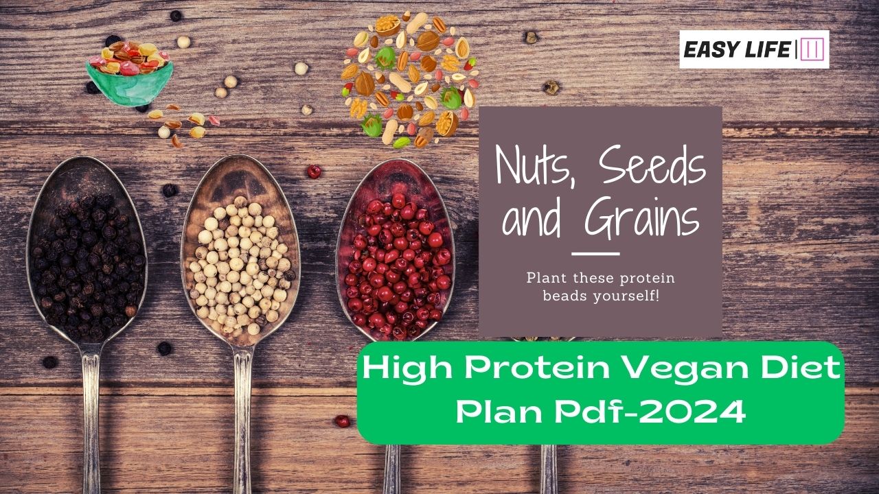 High Protein Vegan Diet Plan Pdf 2024 Easy Life