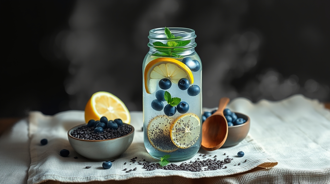 chia seed water recipe