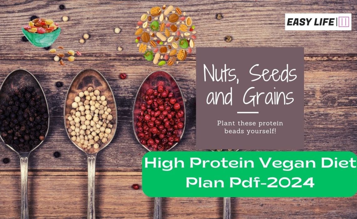 High Protein Vegan Diet Plan Pdf-2024