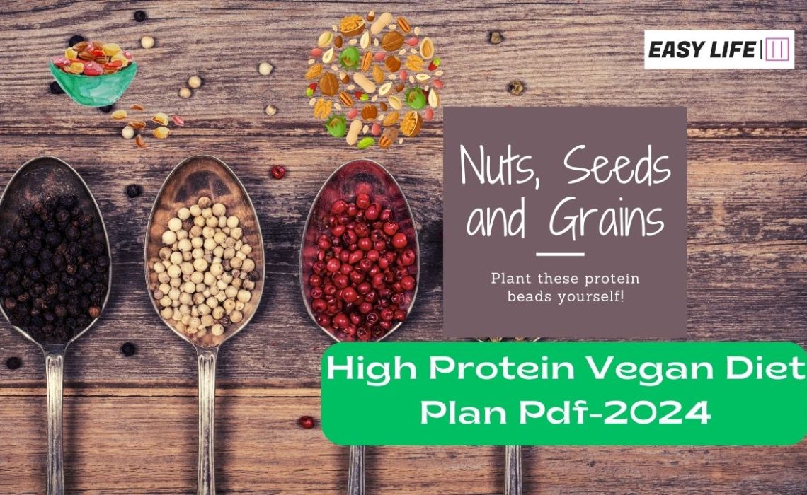 High Protein Vegan Diet Plan Pdf 2024 Easy Life