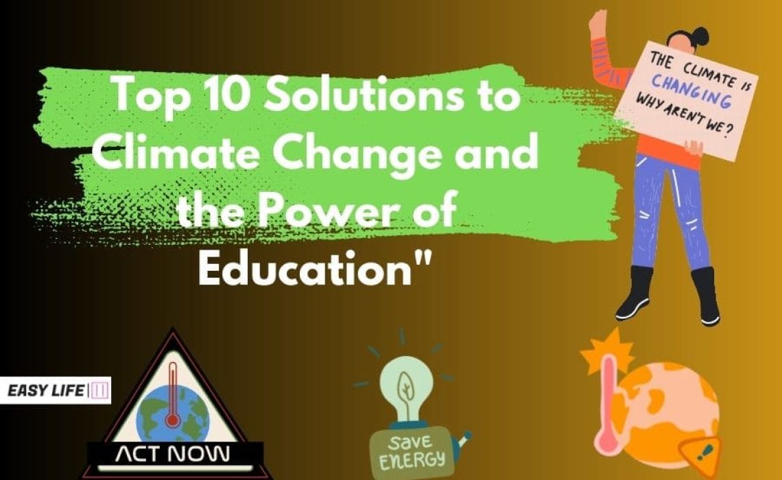 Solutions to Climate Change